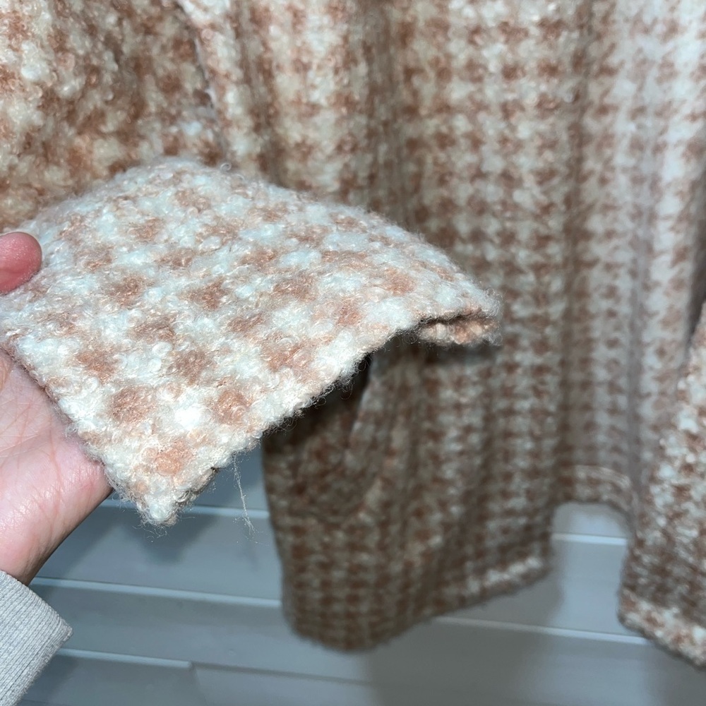 REITMANS – Rose & Cream Bouclé Open Cardigan XL - Picture 6 of 11